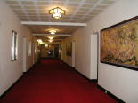 圓山大飯店の広い廊下